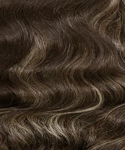 Sensationnel Dashly HD Lace Front Wig Salt N Pepper SP Unit 2 - Blow Out Style, Grey Wig, Natural Style, Heat Safe