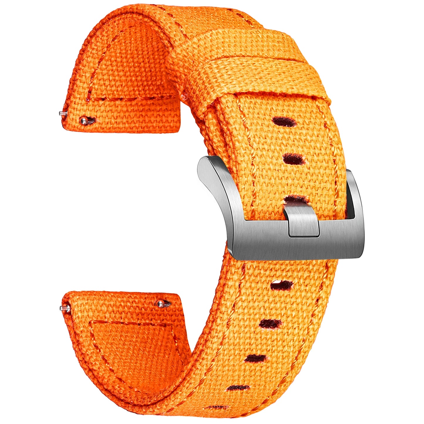 Canvas Quick Release Watch Band 18mm 20mm 22mm 24mm Replacement Watch Straps for Men Women