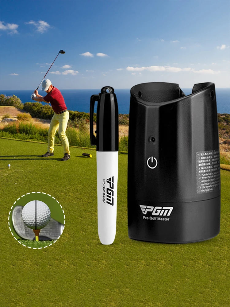 Electric Ball Painter Finds Gravity Distribution Line Golf Ball Marker Electric Golf Scriber Golf Accessories