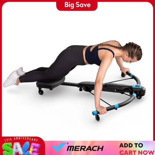 MERACH Core Trainers Ab Machines Rowing Machine Belly Training Dragonfly Machine for Home Gym Multifunctional Fitness Equipment