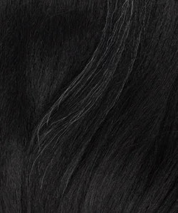 Sensationnel Dashly HD Lace Front Wig Salt N Pepper SP Unit 2 - Blow Out Style, Grey Wig, Natural Style, Heat Safe