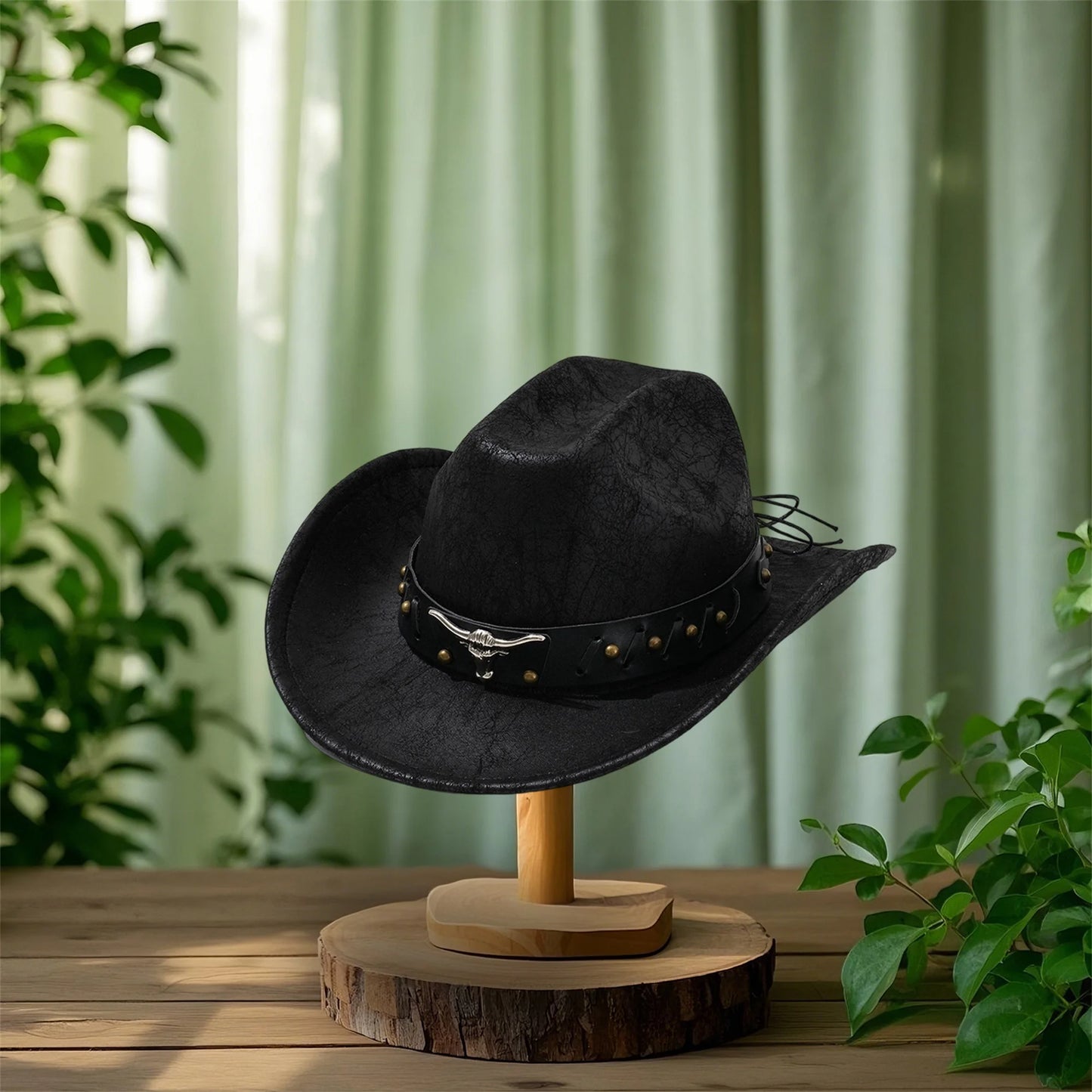 Vintage Style Fedora Hat with Faux Leather Band and Metal Buckle Accent Classic Panama Hat for Men Women Party Wear