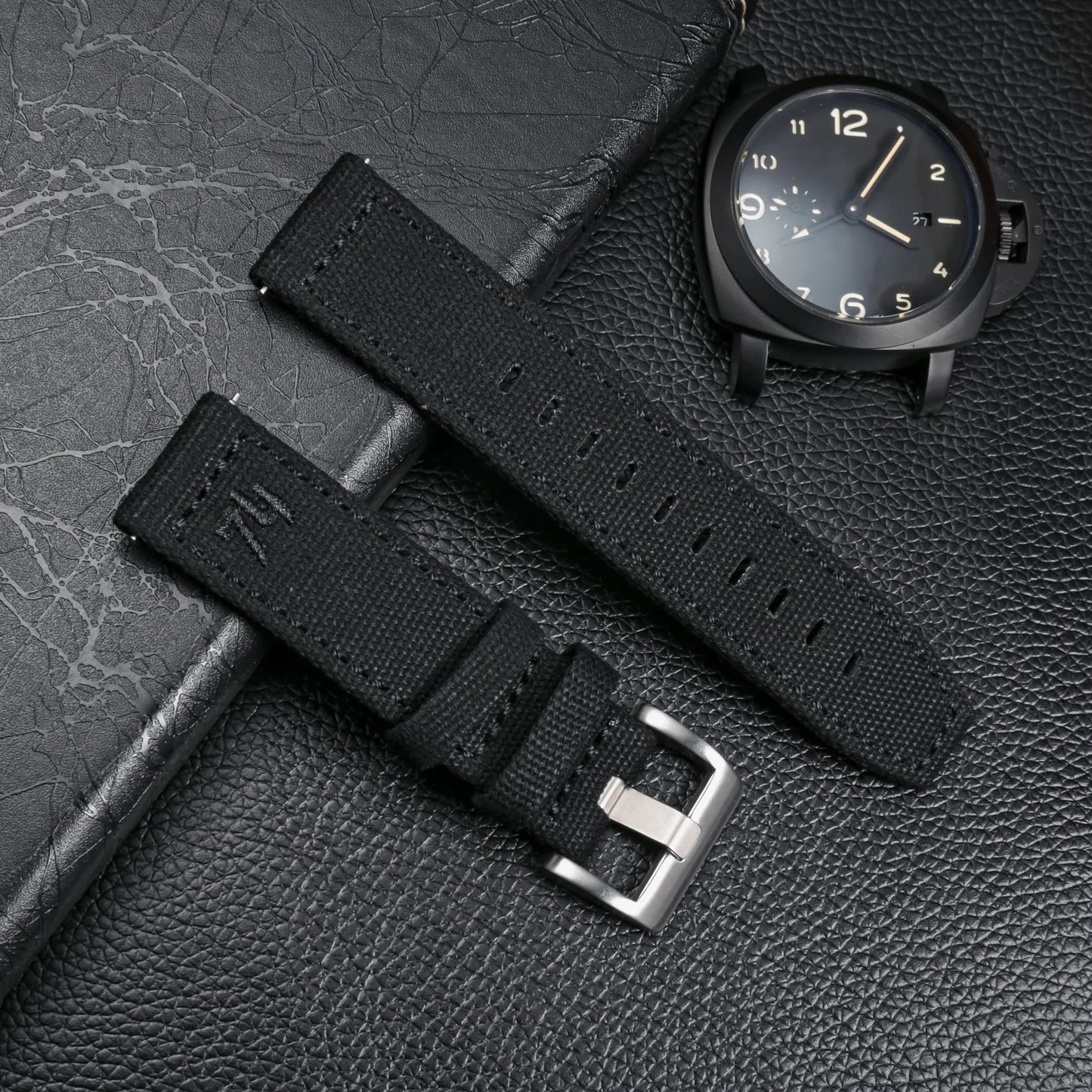 Canvas Quick Release Watch Band 18mm 20mm 22mm 24mm Replacement Watch Straps for Men Women