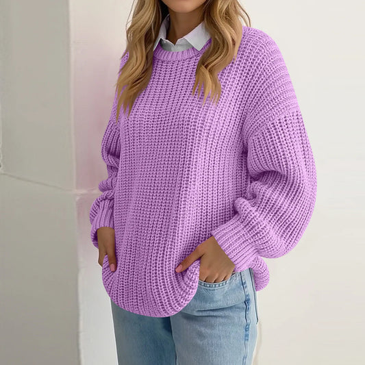 Women'S Casual Long Sleeve Wool Hollow Out Sweaters For Women 2025 Trendy Lightweight Crochet Pullover Tops Ropa De Mujer Winter