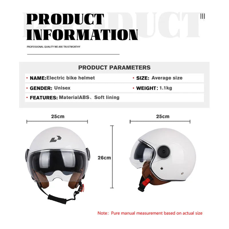 DOT Unisex Motorcycle half Helmets Dual Lens Scooter Moto Helmet Casco village Riding capacete de moto motocross Helmets
