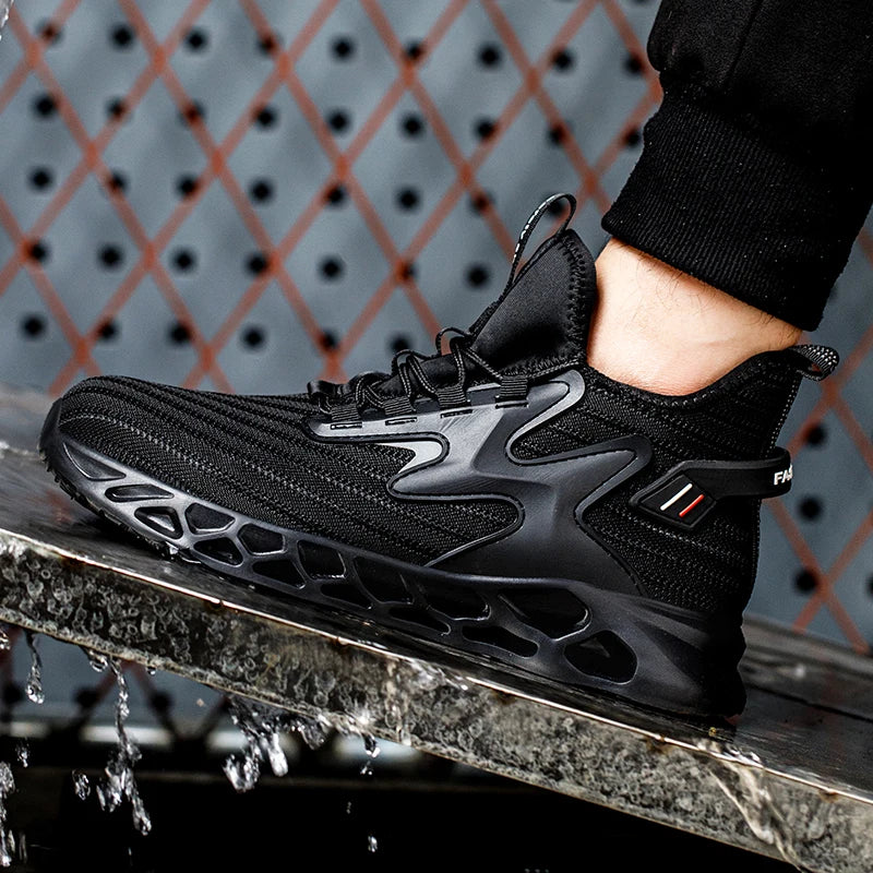 Safety Shoes Men Breathable Work Shoes Steel Toe Shoes Anti-Puncture Safety Shoes Men Work Sneakers Industrial Shoes 41-48