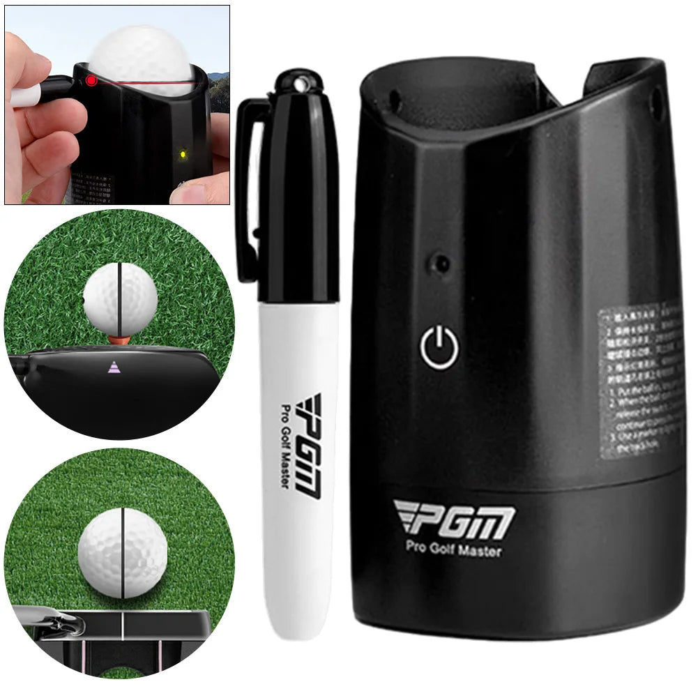 Electric Ball Painter Finds Gravity Distribution Line Golf Ball Marker Electric Golf Scriber Golf Accessories