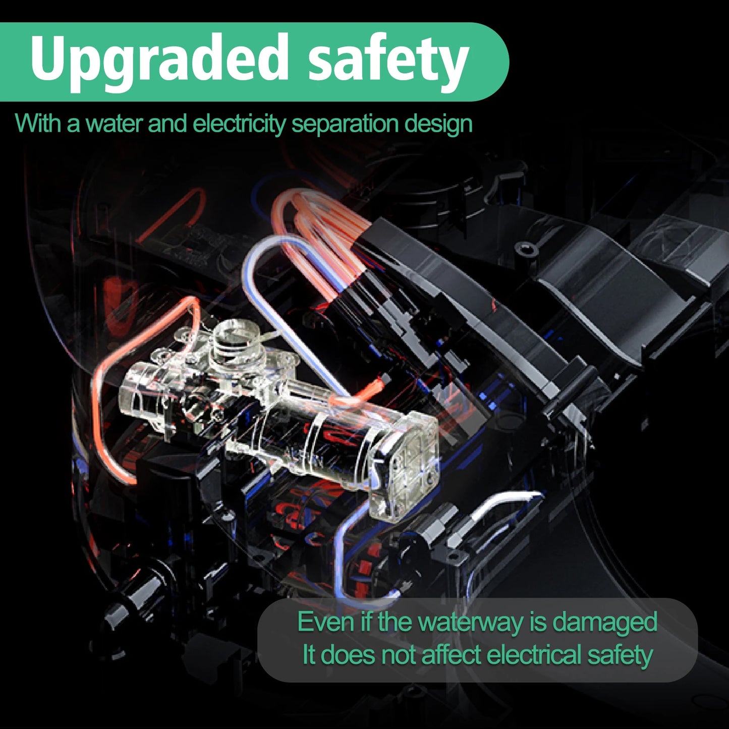 Smart Heated Bidet Toilet Seat , Unlimited Warm Water,  Warm Air Dryer, Multiple Cleaning Modes  Feminine Washing, Soft Closed T