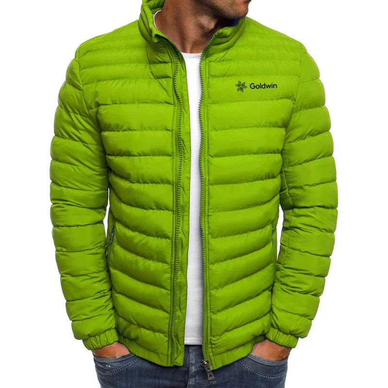 2024 High end autumn/winter men's old clothing outdoor leisure sports fashion street style hooded warm zippered jacket