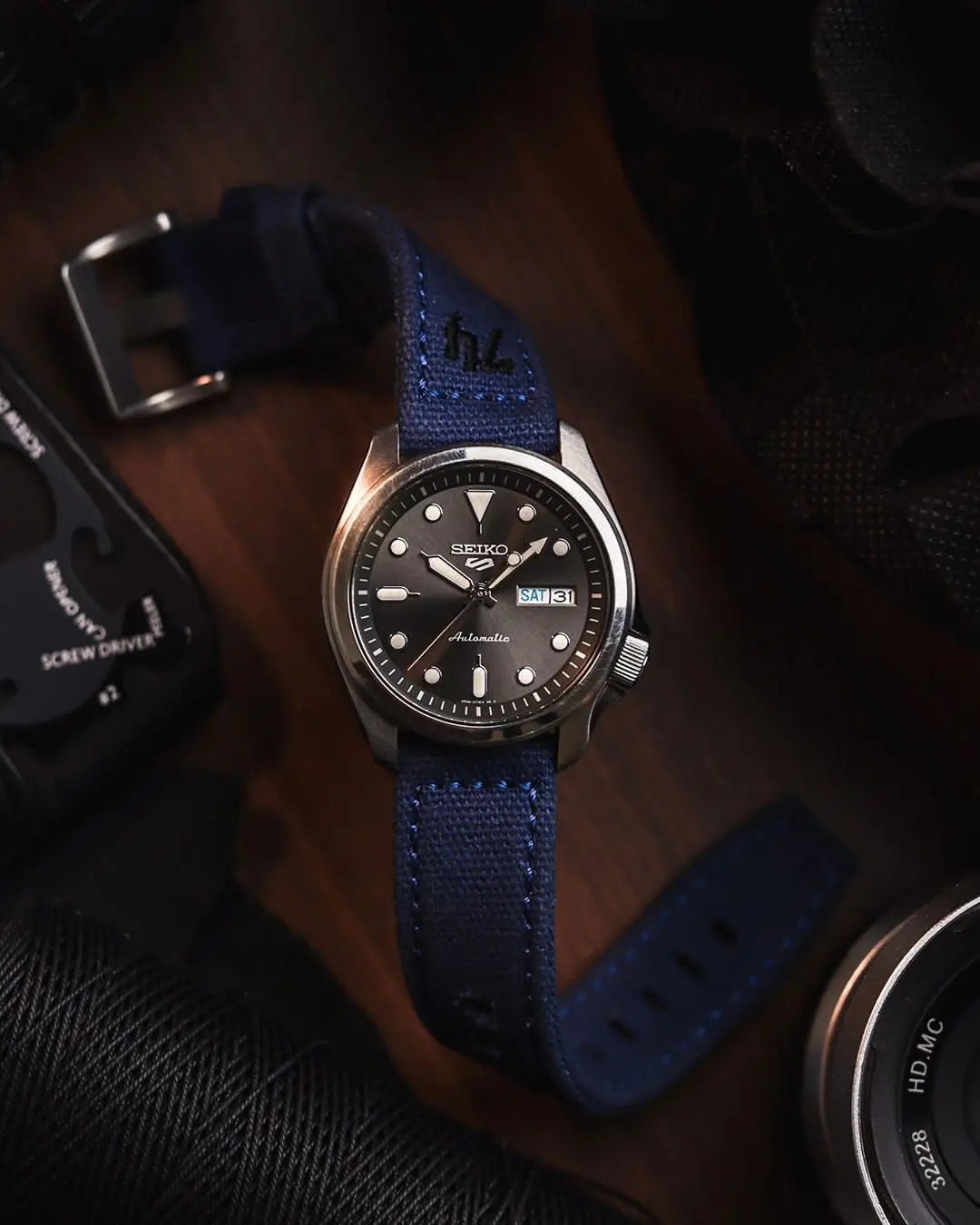 Canvas Quick Release Watch Band 18mm 20mm 22mm 24mm Replacement Watch Straps for Men Women