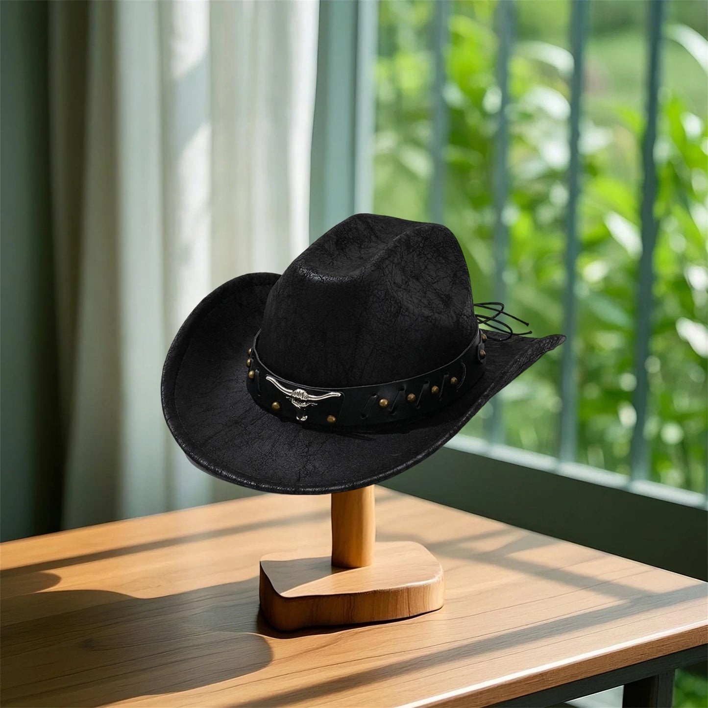 Vintage Style Fedora Hat with Faux Leather Band and Metal Buckle Accent Classic Panama Hat for Men Women Party Wear