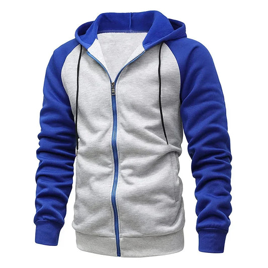 New 2025 Autumn and Winter Casual Jacket for Men All Elite Wrestling Zipper Hoodie with Pocket Printing Sweater Sportwear