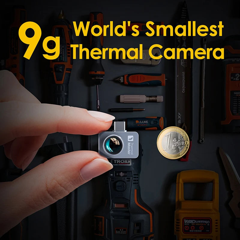 P2PRO 600℃ Infrared Thermal Imaging Camera for iPhone android Phone HVAC PCB Repair Tools Gadget