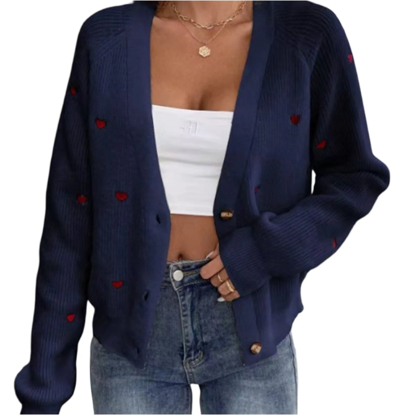 Korean Fashion Casual Minimalist Cardigan Knit Outerwear For Women Ropa Mujer Tendencia 2025 Pulls Femmes Woman Clothes New