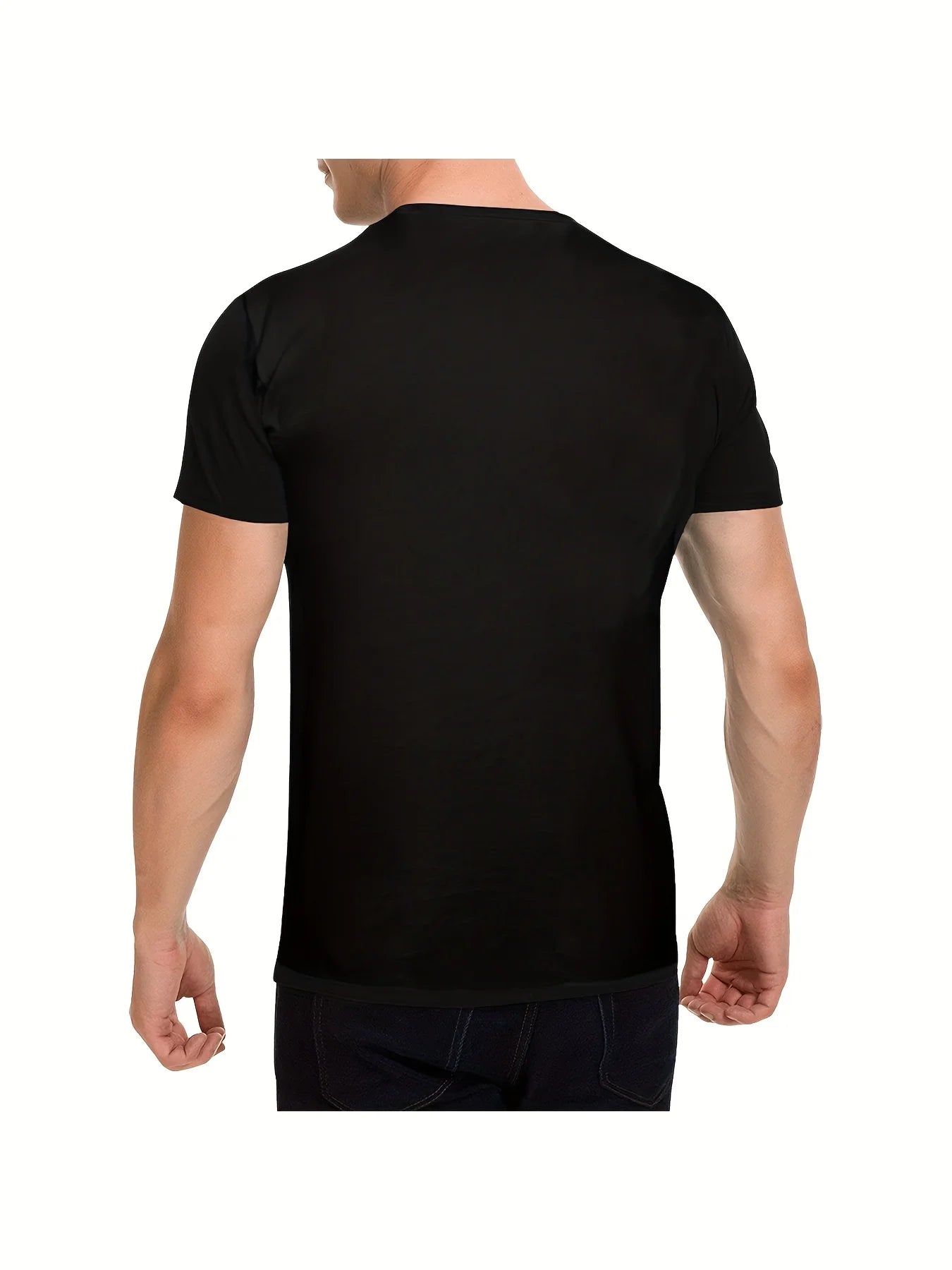 [Casual Cotton Tee] Lightweight Breathable Cotton Mens Athletic Tee | Summer Casual Comfortable T-Shirt
