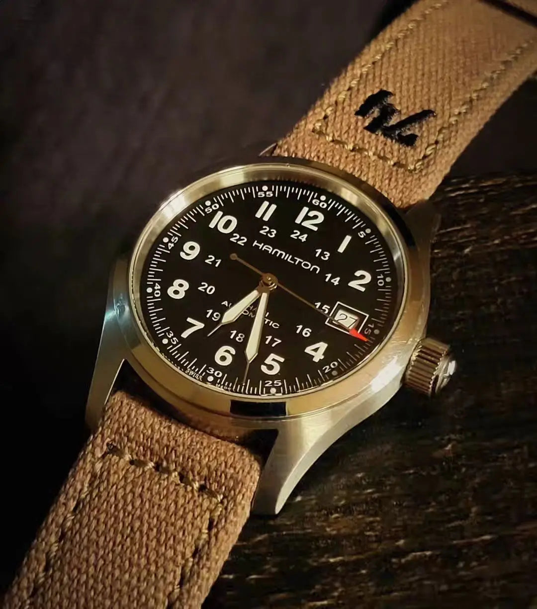 Canvas Quick Release Watch Band 18mm 20mm 22mm 24mm Replacement Watch Straps for Men Women